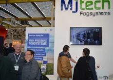 MJ Tech Fogsystems had a lot of visitors in their booth at IFTF. That is exactly what they wanted.