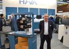 Antonio dos Santos, Havatec. The automation company claims to have the only well-functioning deleaving machine on the market