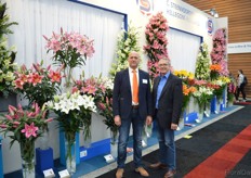 Dirk van Dorp and Gerard van Went, colleagues at C. Steenvoorden