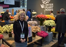 Carola Soomers, Interplant Roses. As always, many new varieties to see at the 'spray rose king', one of them being some varieties in the Flows-series.