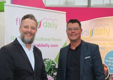 Edwin Perlee and Rezja Blaas of Floramedia.