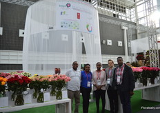 Kenya Flower Council, Mzurrie Group, Zena Roses and PJ Dave are all exhibiting in one booth and are exhibiting at the show for the first time.