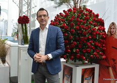 Eric Egbregts of bloomy pro was also visiting the trade fair.