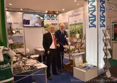 Mr Helmut Bergemann & Tino Mosler, MMM Tech Support. After the IPM Essen they're up for the Fruit Logistica in Berlin.