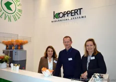 Andrea Rausch, Kurt de Rodder and Rianne Lek of Koppert Biological Systems