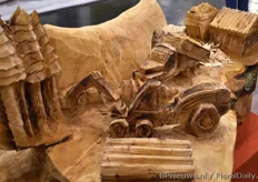 Some serious wood-cutting