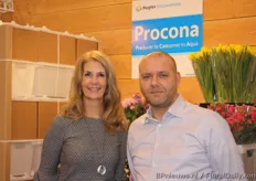Corina de Pagter-Hagemans and Jurgen Vermeulen of Procona.
