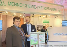 Laurents Kempkes and Christian Eidam, Menno Chemie-Vertrieb GmbH.