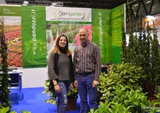 Rachelle and her father Marc Borri of Borrigarden . They mainly grow Gardenia multiflora and grandiflora in approximately 20-25 ha of greenhouse and shade house in Cisterna di Latina, Italy. Next to Gardenia, they also grow Camelia and Rhincospermum.
