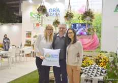 Elisa Baccioni, Luca Quilici and Simona Di Fidi of Flora Toscana