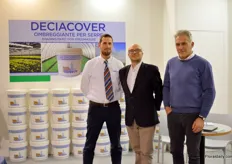 The team of Colorificio Valdecia. This Italian company produces film paint and has been recognized by the European Commission as having the most advanced and ecological paint.