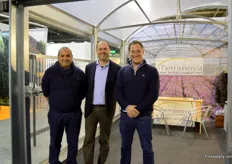 Nico, Francesco Terranova and Stefano of Terranova. This Italian producer of agricultural equipment is currently exporting to 84 countries.