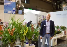 Marcel Scholte of Orchideen Scholten. Italy is the largest market of this Dutch cymbidium grower. According to Scholten, they are focusing on Italy for over 10 years now.