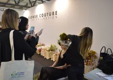 This year, special emphasis is being paid on creating the link between flowers, beauty and fashion and their seems to be a lot of interest for it.