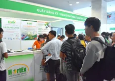 Many visitors attended the trade fair