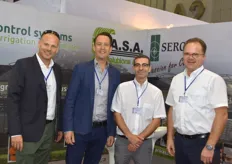 Thomas Ruiter & Menno Keppel (Agri Solutions Asia) with Ignacio Rodriguez & Jan Willem Lut of Sercom