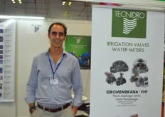 Riccardo Marro with Tecnidro, active in automatic hydraulic valves and water control systems all over the world.