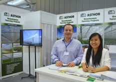 Manuel Guerrero & Le Thuy Nhung of the Spanish greenhouse constructor Asthor