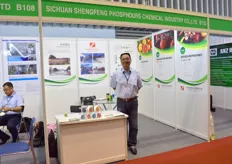 Mr Xu Zhongbing from the Sichuan Shengeng Phospours Chemical Industry