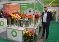 Stein Schouten, Florist Breeding, presenting the company's gebera varieties