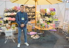 Zelena is an allround floral trade company, and Sephey Zavada is the man who can tell you all about it.