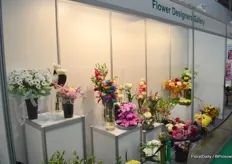 The masterpieces of the floral designers made on stage in the course of the fair