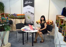 One more Dutch trading company, Limflor, at the fair represented by Liliya Maidaniuk