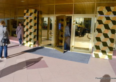 The entrance of the show