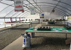 Lambert was also displaying its products at the Speedling location.