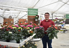 They took over Dutch company Derwer Dahlia BV. On the picture Brandon Willis.