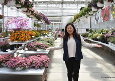 Susan Loui of Global Plant Source. She organized this location for the five companies.