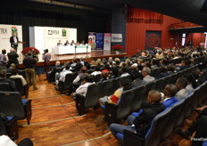 Dick van Raamsdonck, president of HPP Exhibitions, welcoming everybody to this year's event.