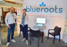 Marcel van der Hoeven and Leanne Poot from Blueroots, a trade platform recently founded by a group of trading companies in the Netherlands.