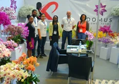 The team of Domus Flower, exporting orchids and summer flowers to the UAE region.