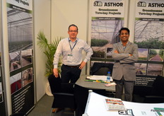 Asthor, one a a very view if not the only greenhouse builder from Spain. At the show, the company was represented by Manuel Guerreno and Senthil Kumaran.