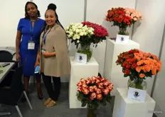 ZNS group, at the show represented by Christine and Jeanet, was one of the many consolidators present at the show. ZNS group is mostly sending its flowers to Russia.