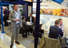 Marcel Orie of Kuehne Nagel, being a leading providers of cooled storages for perishables in the world's major trade hubs a regular at IFTEX.