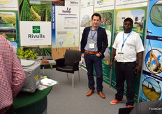 Dimitris Doukas of Plastika Kritis and Peter Chahenza of Irrico International.