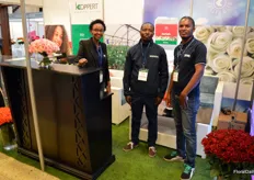 Koppert Biological Systems, at the show represented by Patrick Odongo, Faith Rono and Kennedy Kinyanjui.