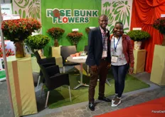 Michael and Grace from hypericum grower Rose Bunk. In november, they will also be presenting their assortement at the Trade Fair in Aalsmeer, The Netherlands.