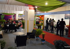 The 'basement' offers a somewhat dark, but also cosy place for a show like this.