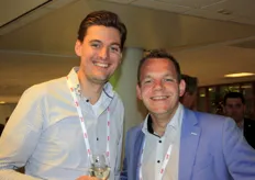 Stijn Baan (Koppert Cress) and Stefan van Vliet (Telersvereniging Prominent)