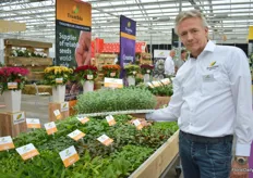 Leo Lievaart from Evanthia with a wide product range of greenplants, seeds, tissue culture & young plants.