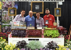 F.l.t.r., Don Eberly of Eberly & Collard, Ken Brown of Terra Nova, Jeff Collard of Eberly & Collard, Nicolas Hartig Simonson of Terra Nova Nurseries.