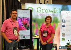 Seth Reed and Chelsey Groh with GrowIt!