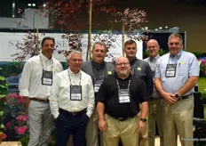 The team of Star Roses and Plants f.l.t.r., John Rausch, Tom O’Connell, Tim Wood, Bradd Yoder, Brad Harvey, Dan Schultz and Dave Alm.
