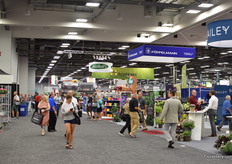 The exhibition floor.