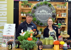 Tim Gibson and Morgan Sims of Timbuk Farms.