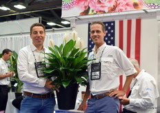 Bert van Spijk of KP Holland Breeding and Jos de Boer of ForemostCo.