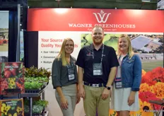 Laura, Nick and Julie Wagner of Wagner Greenhouses.